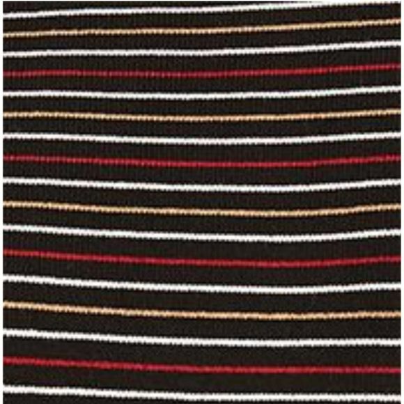 Anne Klein Striped Half Sleeve Sweater Top XS - Picture 12 of 12